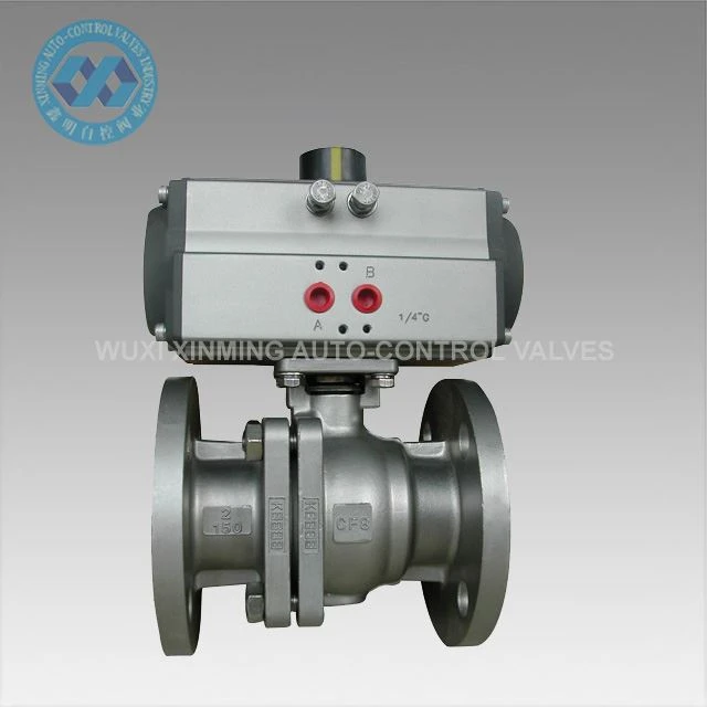 Flanged স্টেইনলেস স্টীল বল ভালভ