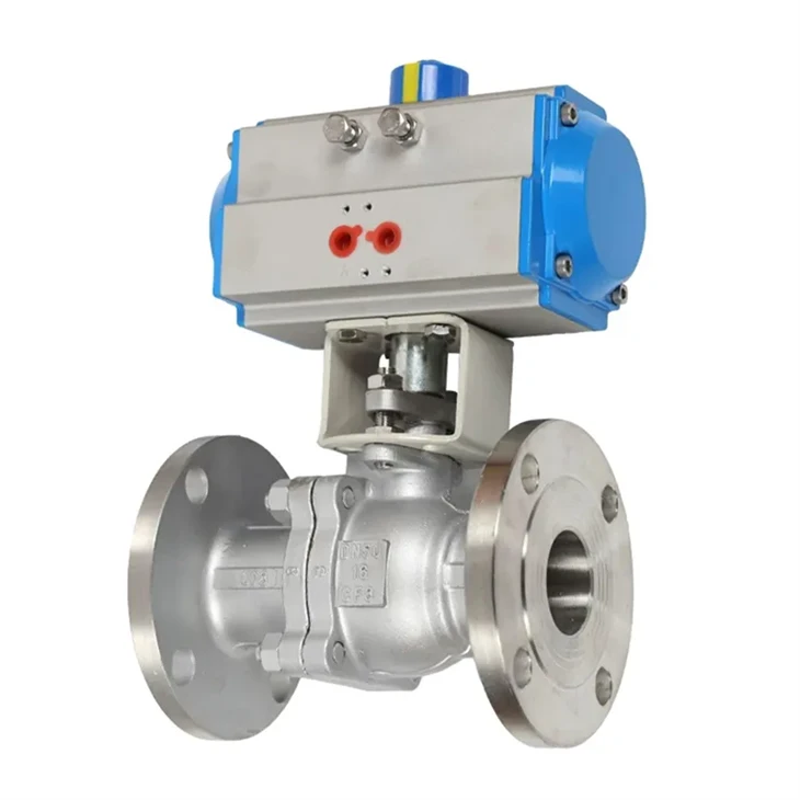 স্টেইনলেস স্টীল Flanged বল ভালভ